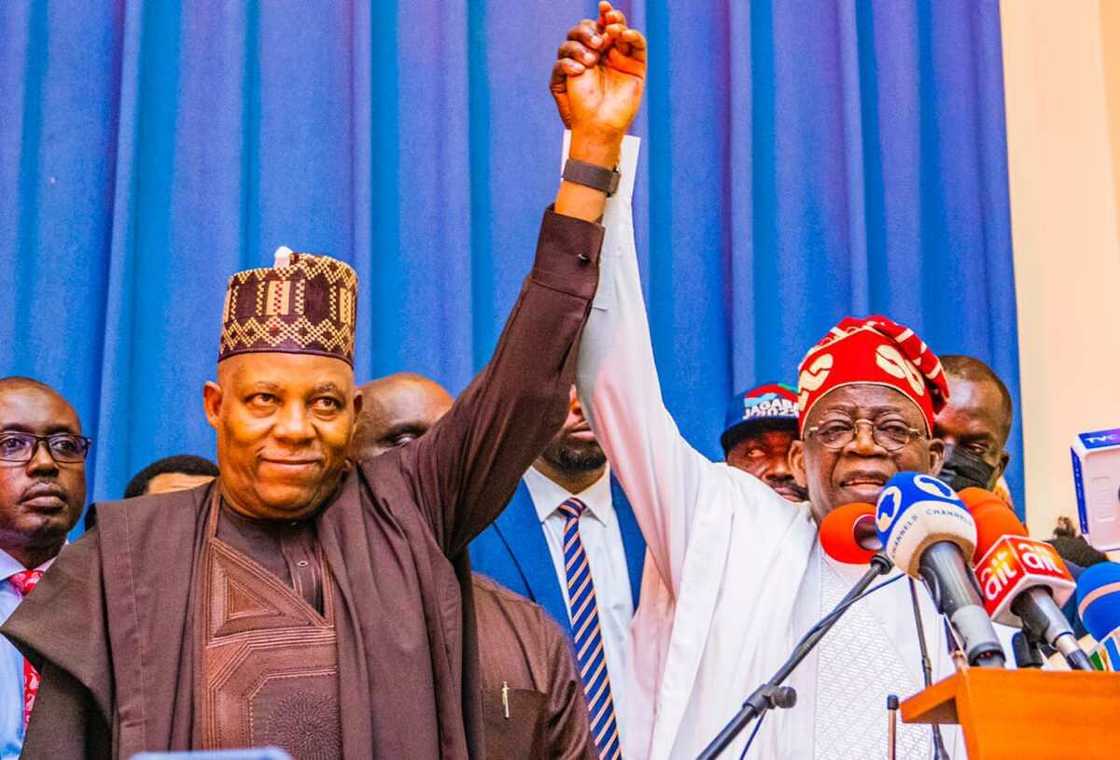 Bola Tinubu/Kashim Shettima/APC/Abuja/Security/APC Secretariat/2023 elections Bola Tinubu/Kashim Shettima/APC/Abuja/Security/APC Secretariat/2023 elections