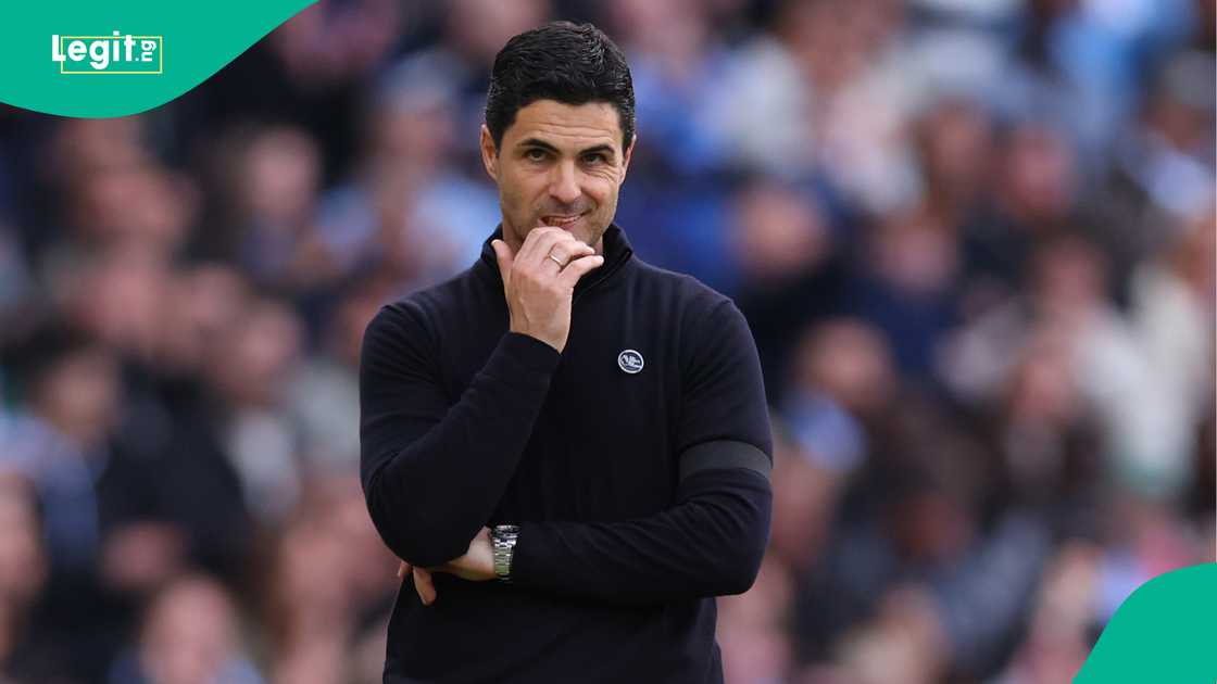 Mikel Arteta, Arsenal, Premier League, England, AFC Bournemouth. Mikel Arteta, Arsenal, Premier League, England, AFC Bournemouth.