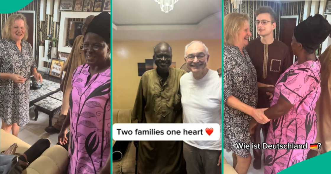 A German man and his parents visit their Nigerian in-laws in Warri, Delta state.