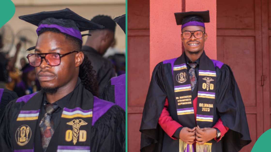 UNIBEN graduate celebrates.