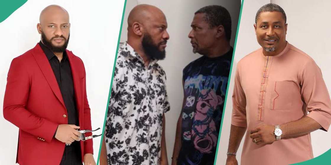 Photos of Yul Edochie and Tony Umez Photos of Yul Edochie and Tony Umez