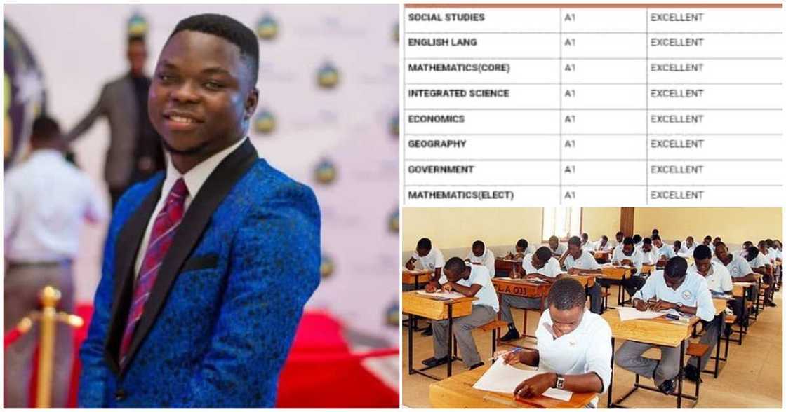 SHS, A1 parallel in WAEC exam, home since 2021, WAEC best student still home