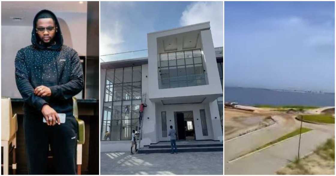 Singer Kizz Daniel's new mansion Singer Kizz Daniel's new mansion