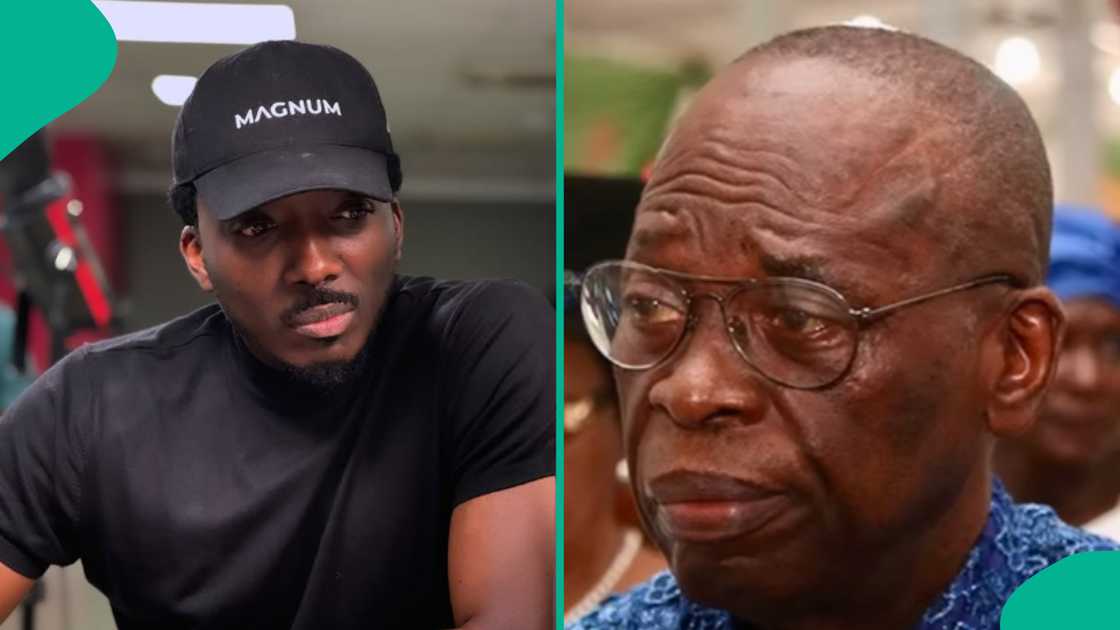 Comedian Bovi's late father.