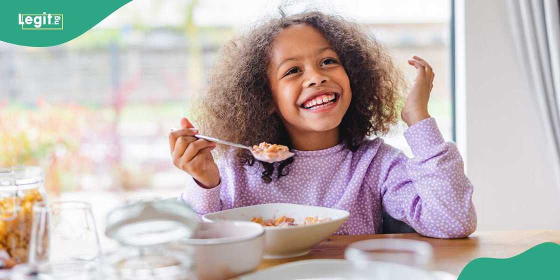 Little girl makes request Little girl makes request