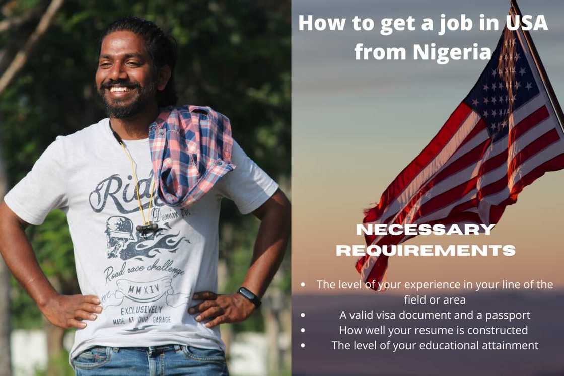 How to get a job in USA from Nigeria How to get a job in USA from Nigeria