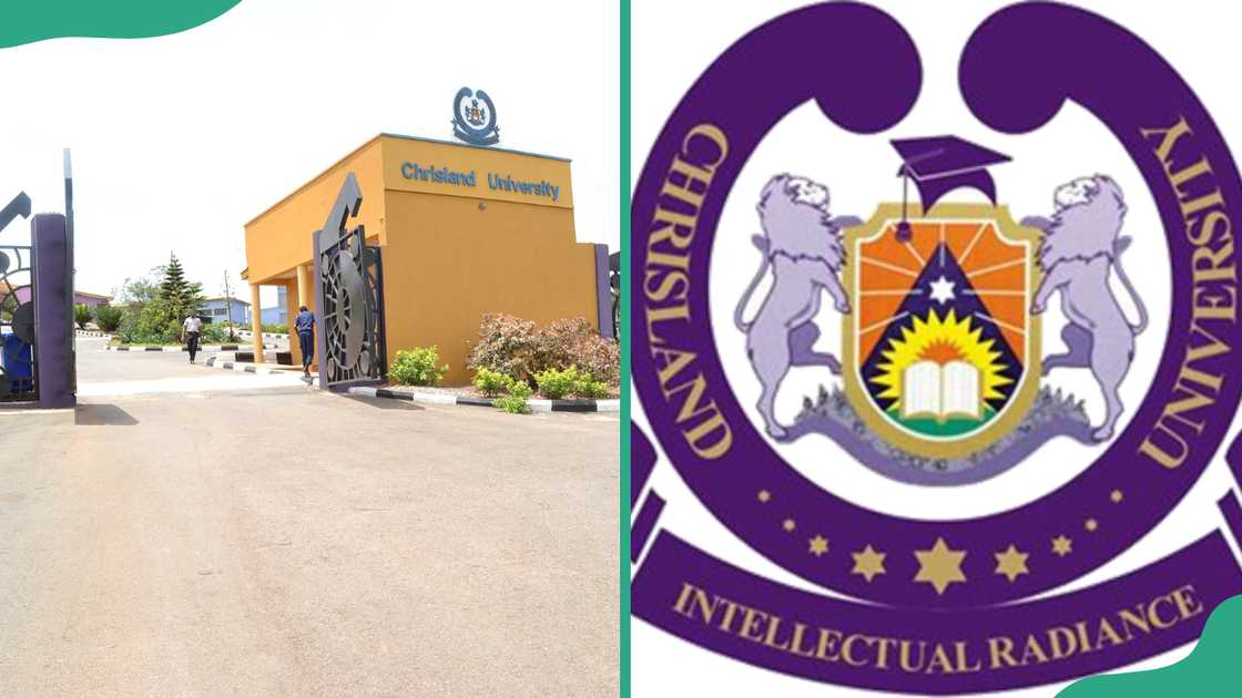 Chrisland University, Owode entrance gate and logo Chrisland University, Owode entrance gate and logo