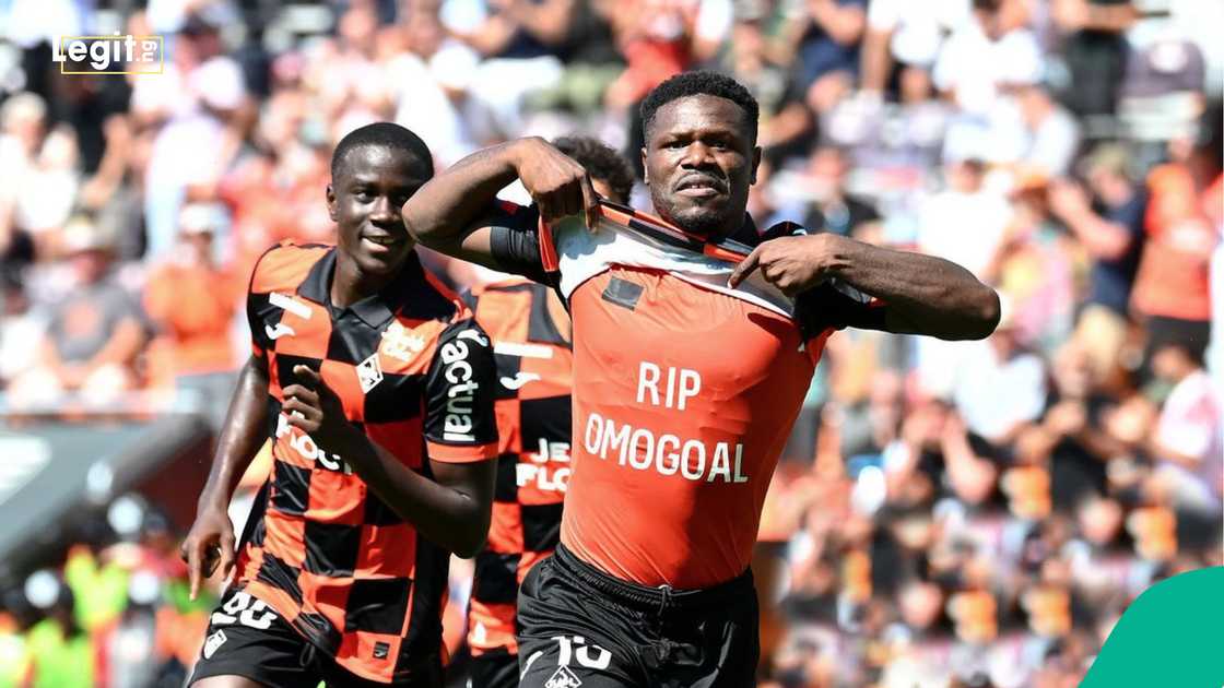 Tosin Aiyegun, Rasak Omotoyossi, Benin Republic, Ligue 1 Lorient. Tosin Aiyegun, Rasak Omotoyossi, Benin Republic, Ligue 1 Lorient.