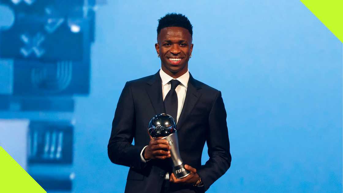 Vinicius Junior scooped the 2024 FIFA Men's Best Player of the Year Award ahead of Rodri. Vinicius Junior scooped the 2024 FIFA Men's Best Player of the Year Award ahead of Rodri.