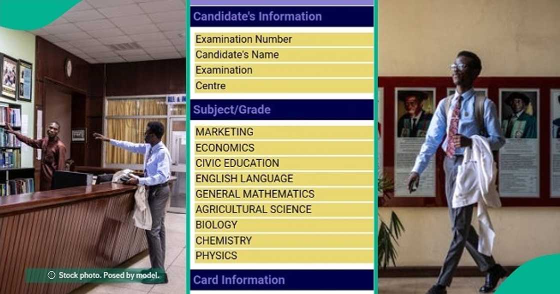 Man calls on WAEC board to check the exam results of four students. Man calls on WAEC board to check the exam results of four students.