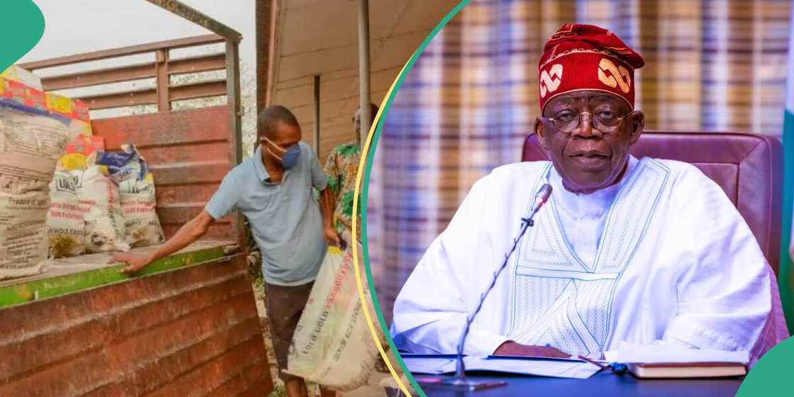 Tinubu ya aika kayan abinci zuwa Ogun Tinubu ya aika kayan abinci zuwa Ogun
