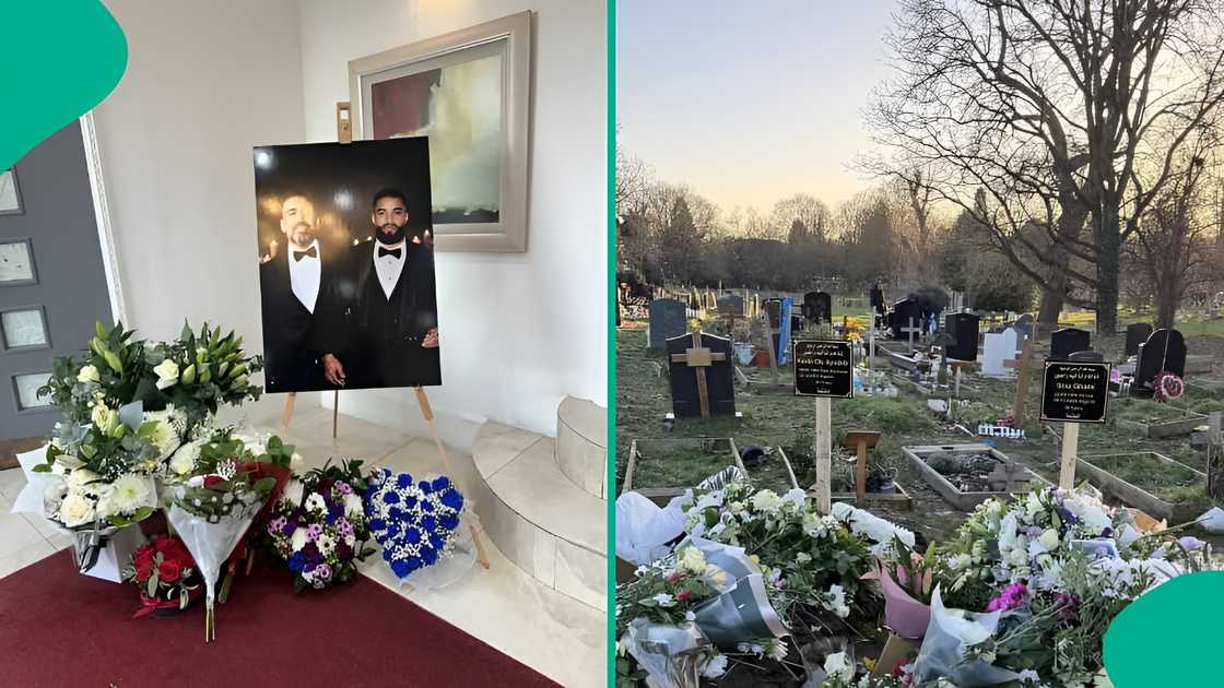 A man shared a video of the burial ground where Anthony Joshua’s late friends, Latif Ayodele and Sina Ghami, were laid to rest in the UK, leaving many social media users emotional and reflective. A man shared a video of the burial ground where Anthony Joshua’s late friends, Latif Ayodele and Sina Ghami, were laid to rest in the UK, leaving many social media users emotional and reflective.