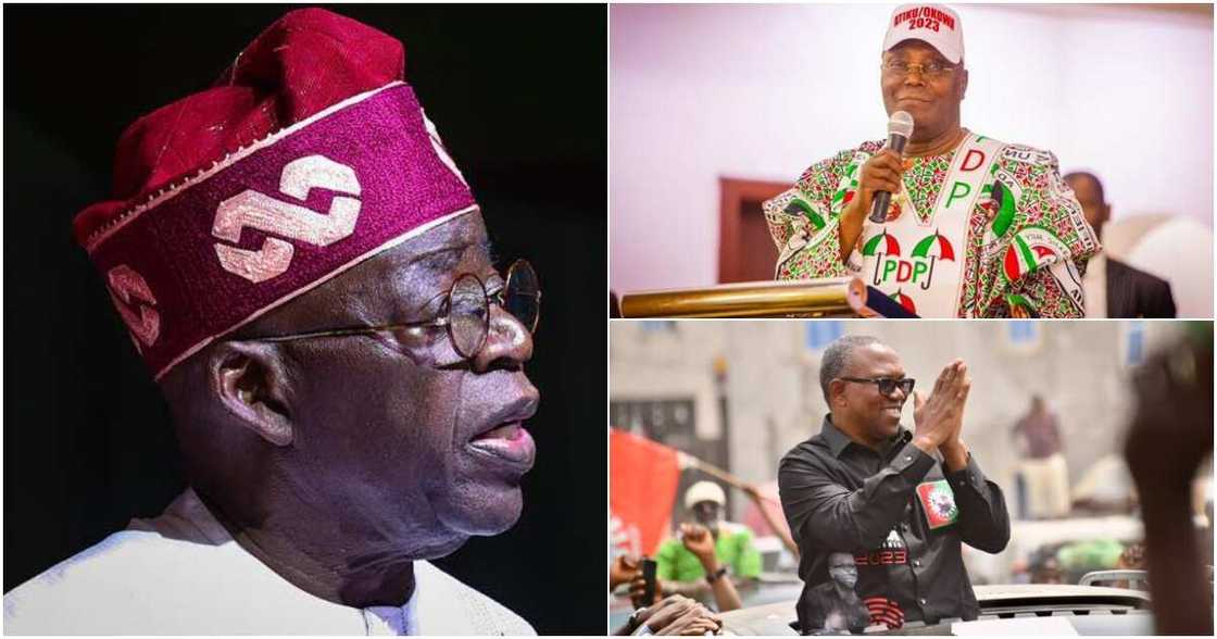 Bola Tinubu, INEC, Atiku Abubakar, Peter Obi, 2023 elections Bola Tinubu, INEC, Atiku Abubakar, Peter Obi, 2023 elections