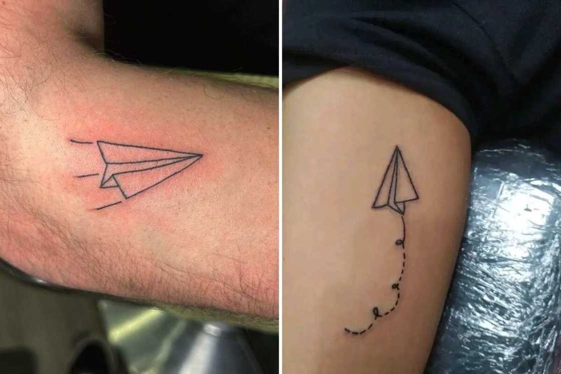 Mother and son tattoo designs