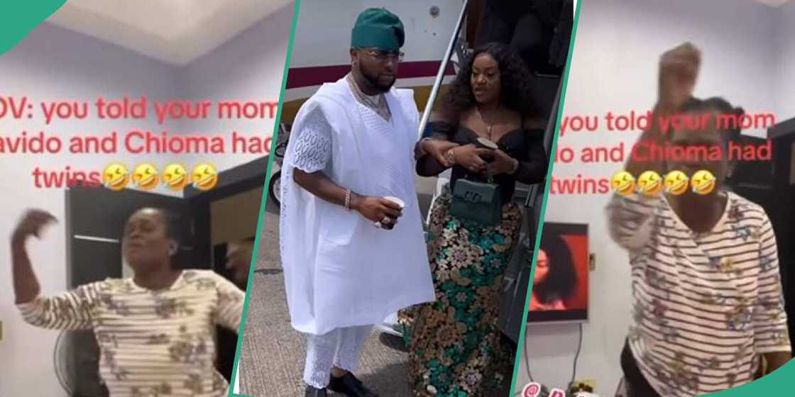 Nigerian grandma celebrates Davido and Chioma Nigerian grandma celebrates Davido and Chioma