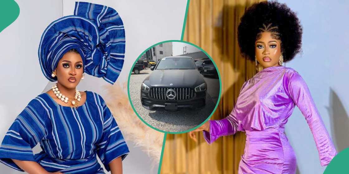 OMG! You won't believe what happened to BBNaija Phyna's car at the airport (video)
