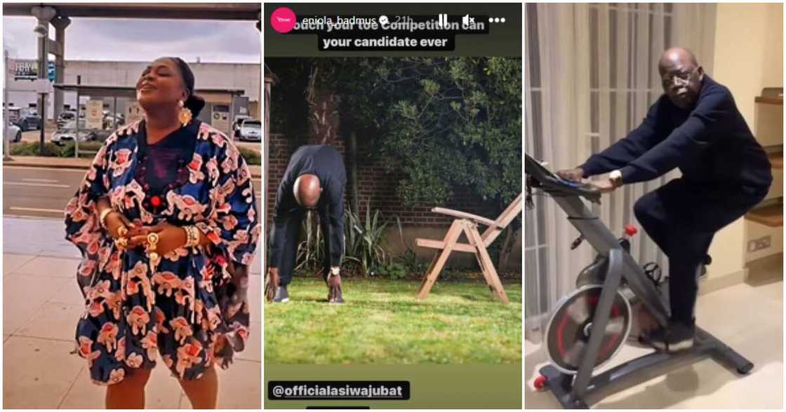 Photos of Asiwaju Bola Ahmed Tinubu and Eniola Badmus Photos of Asiwaju Bola Ahmed Tinubu and Eniola Badmus