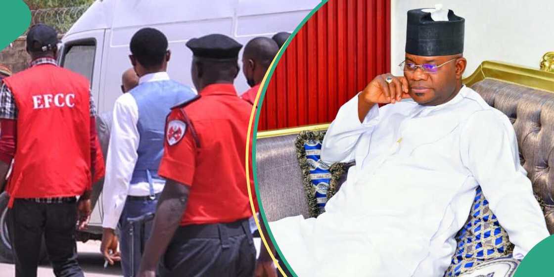 Former Kogi Governor Yahaya Bello/ EFCC/NJC Former Kogi Governor Yahaya Bello/ EFCC/NJC