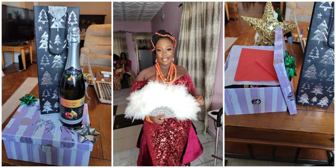 Lady knocks Nigerian churches as she shows off the gifts her church abroad gave her despite never paying offering Lady knocks Nigerian churches as she shows off the gifts her church abroad gave her despite never paying offering