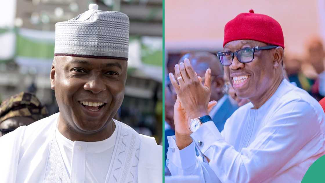 Okowa blows hot as Saraki criticise his defection to APC Okowa blows hot as Saraki criticise his defection to APC