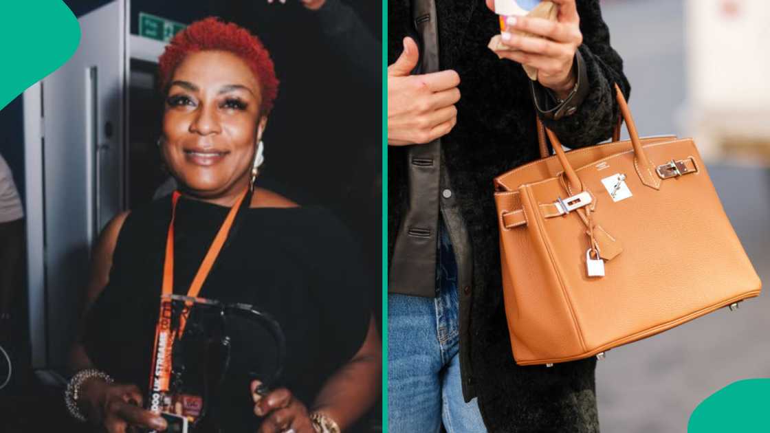 Burna Boy's mum says carrying Birkins is not being stylish. Burna Boy's mum says carrying Birkins is not being stylish.