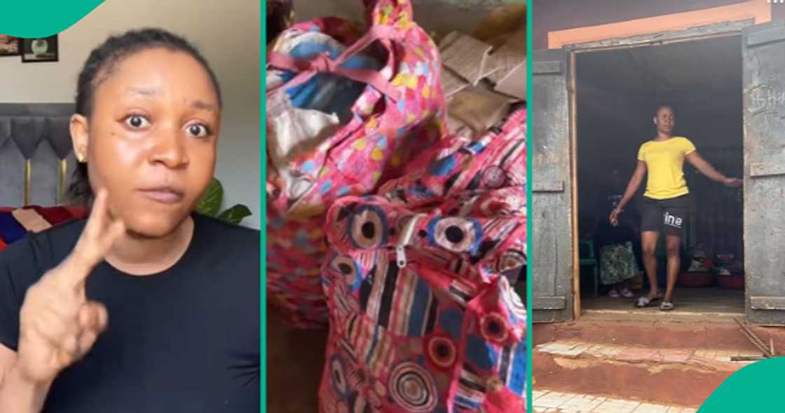 Lady finds nostalgic items inside her late mother's room. Lady finds nostalgic items inside her late mother's room.