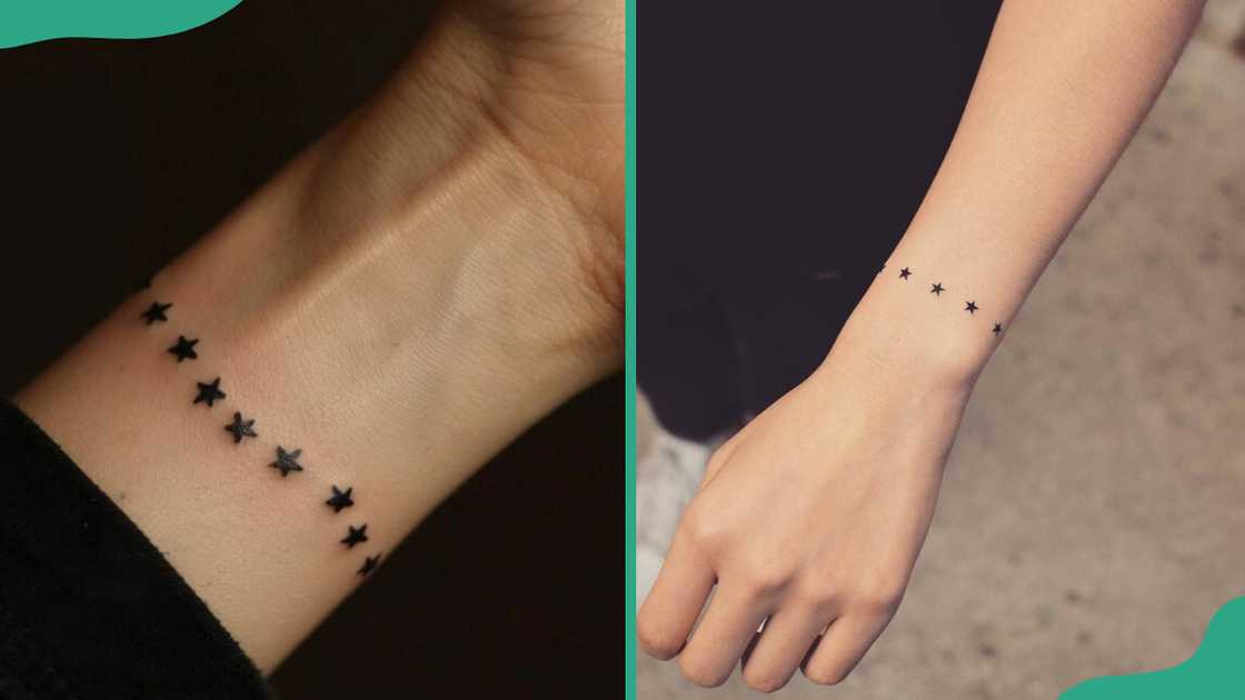 Bracelet tattoo for ladies