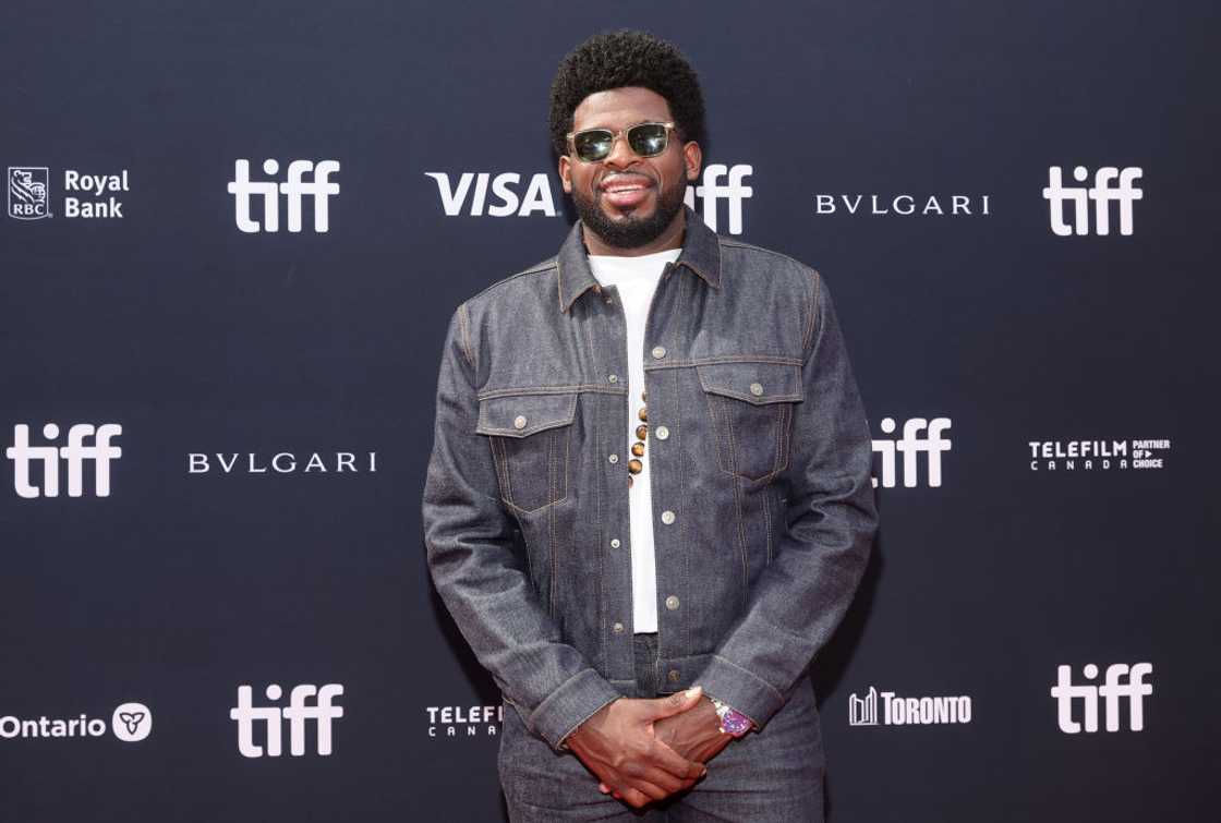 P. K. Subban during the "Black Ice" Premiere