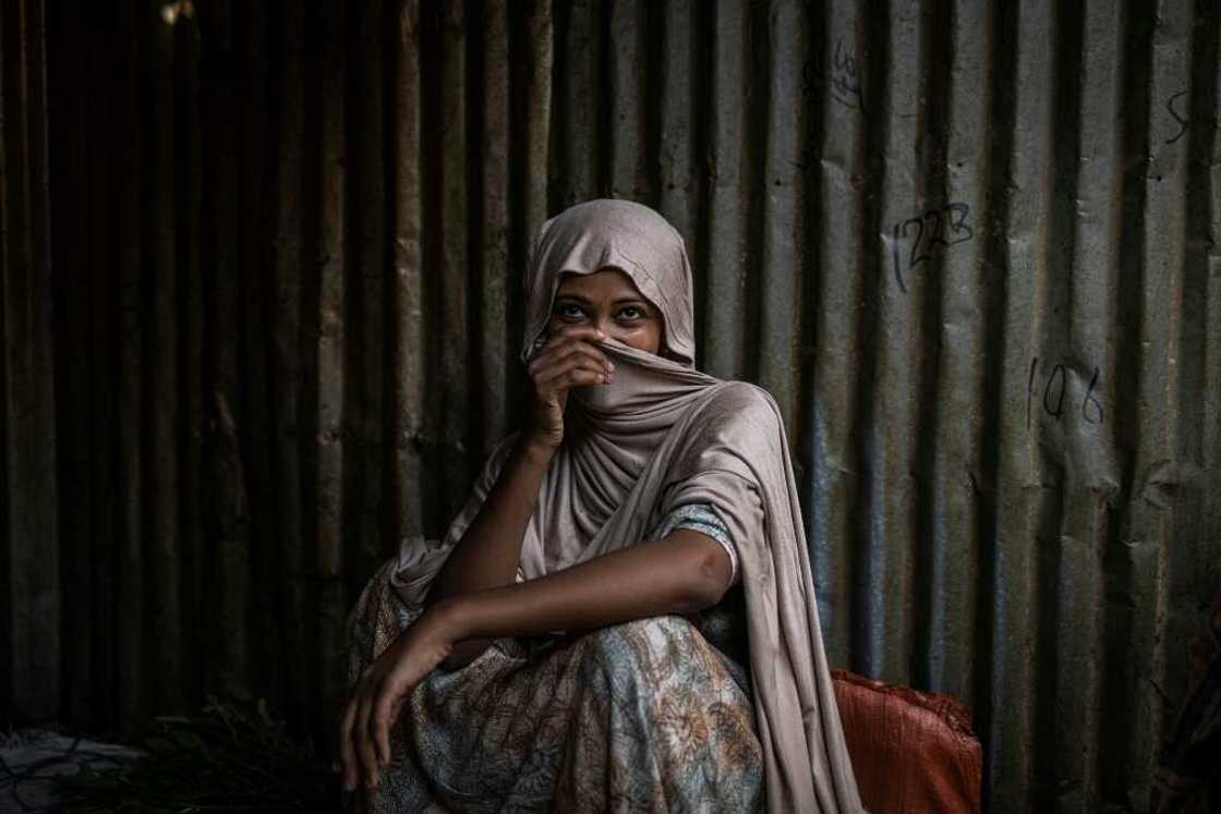 At the market in Aweday, trade is nonetheless in full swing At the market in Aweday, trade is nonetheless in full swing