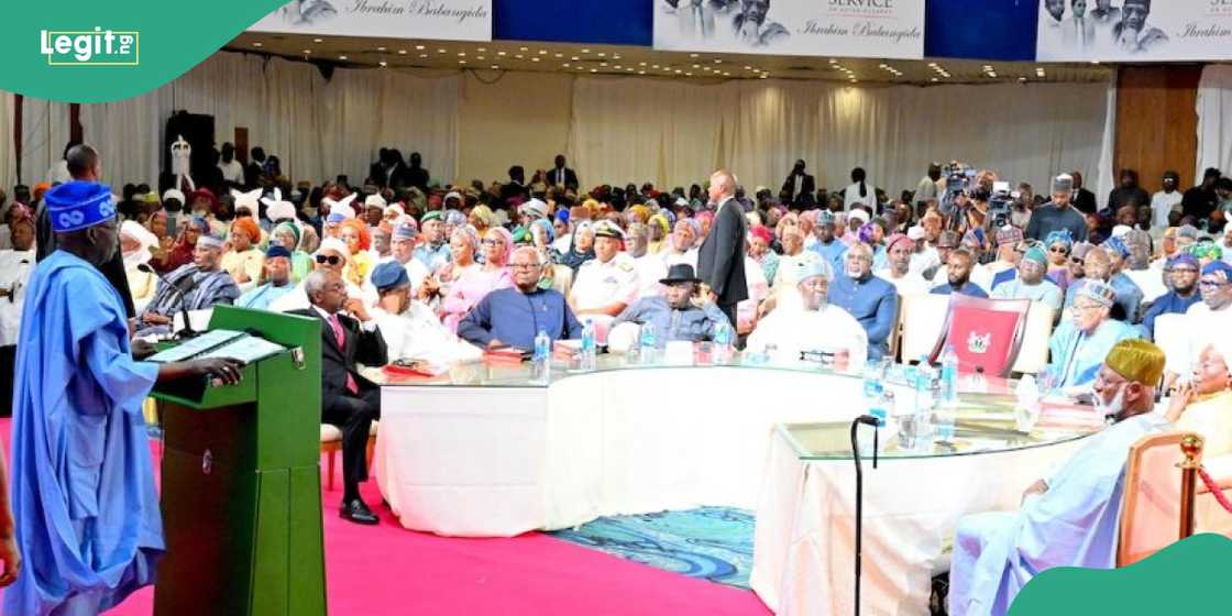 Tinubu, others present as IBB launches autobiography, A Journey in Service