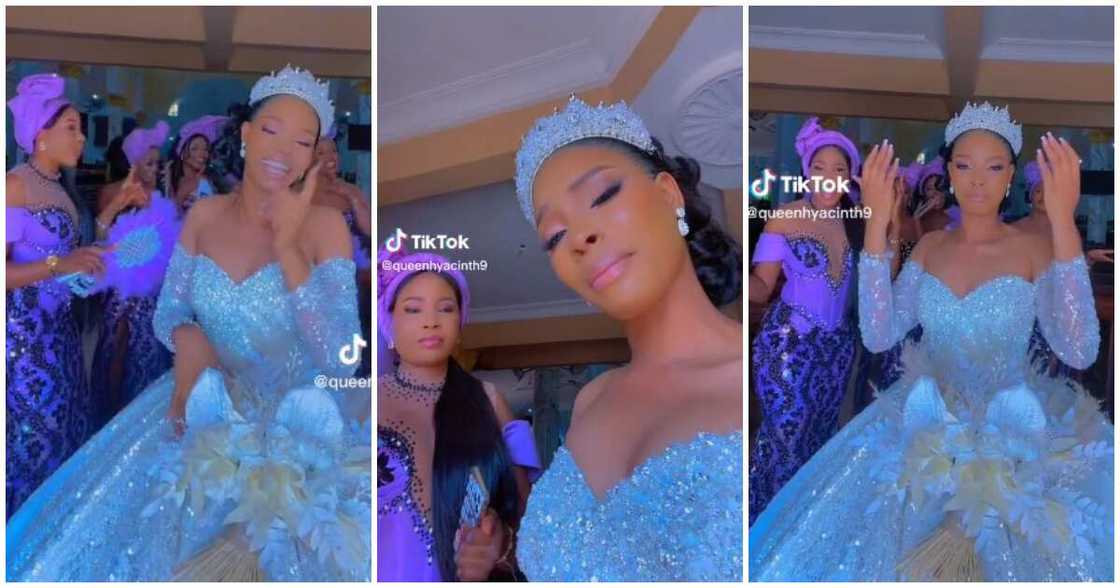 Bride goes to wedding early, bride and bridesmaids, early to church wedding Bride goes to wedding early, bride and bridesmaids, early to church wedding