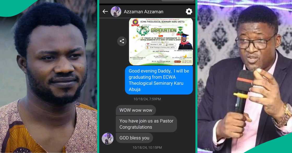 Man releases chat with Pastor Azzaman after he died in road accident Man releases chat with Pastor Azzaman after he died in road accident