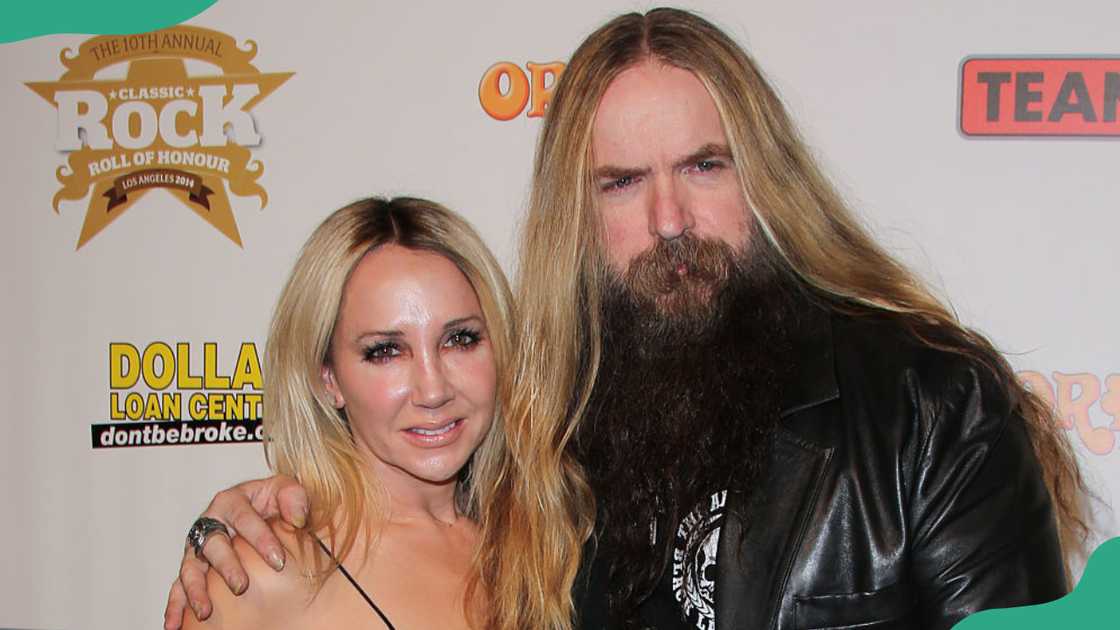 Zakk Wylde (R) and Barbaranne Wylde at an event Zakk Wylde (R) and Barbaranne Wylde at an event