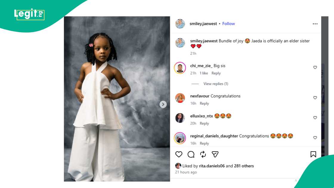 Regina Daniels' brother Sammy West’s heartfelt thanksgiving message set off warm reactions Regina Daniels' brother Sammy West’s heartfelt thanksgiving message set off warm reactions
