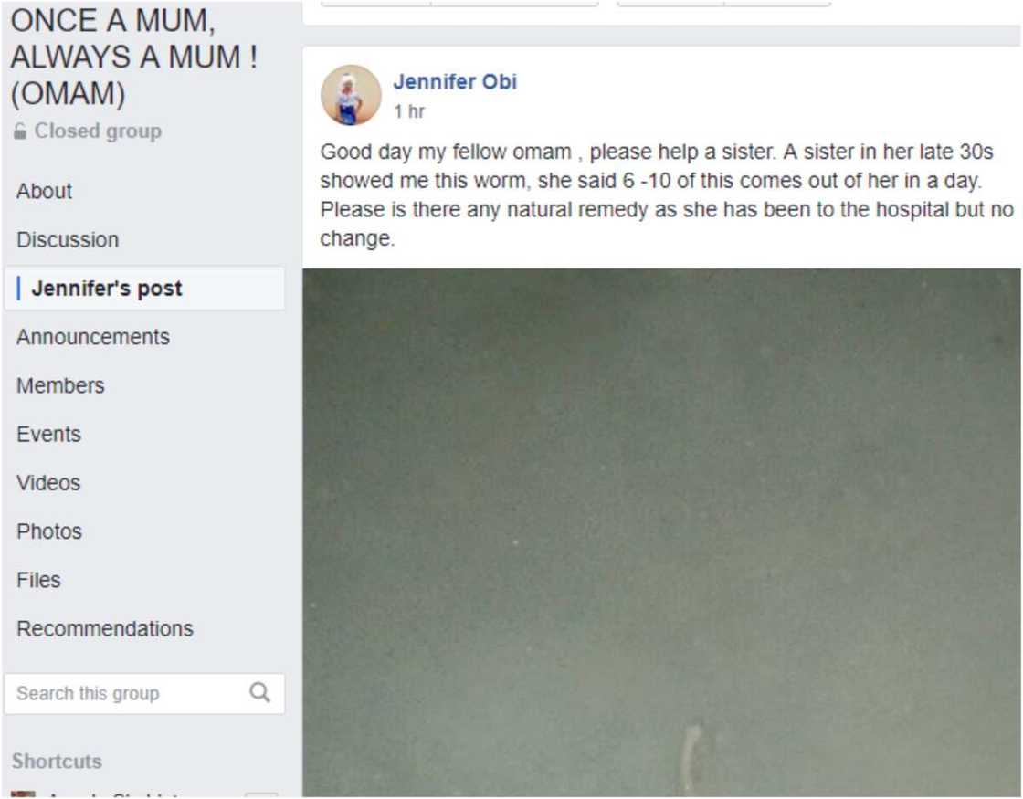 Labarin wata mata da tsutsotsi ke fita daga jikin ta kullum a Najeriya Labarin wata mata da tsutsotsi ke fita daga jikin ta kullum a Najeriya