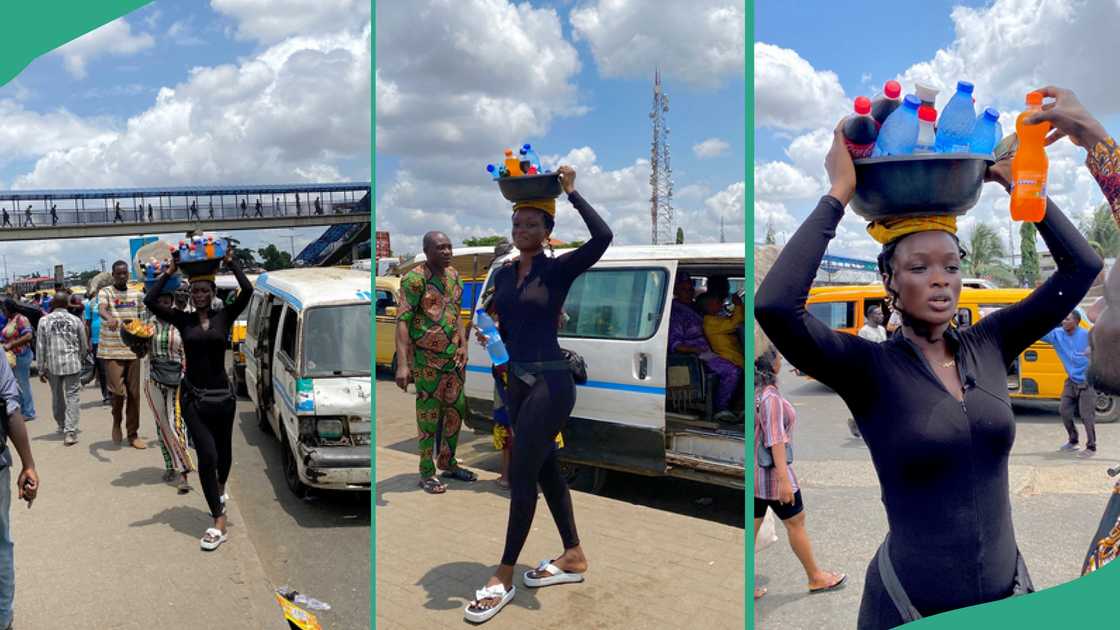 Mum emotional after seeing video of her grown daughter hawking on road