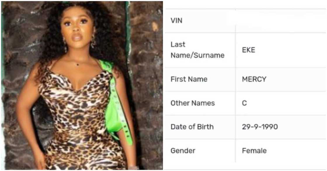 BBNaija star Mercy Eke BBNaija star Mercy Eke