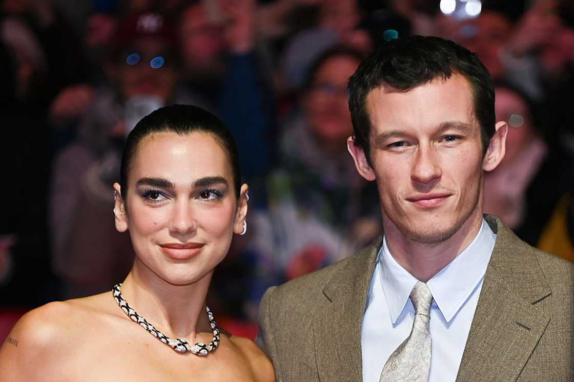 Callum Turner and Dua Lipa at Berlinale Palast Callum Turner and Dua Lipa at Berlinale Palast
