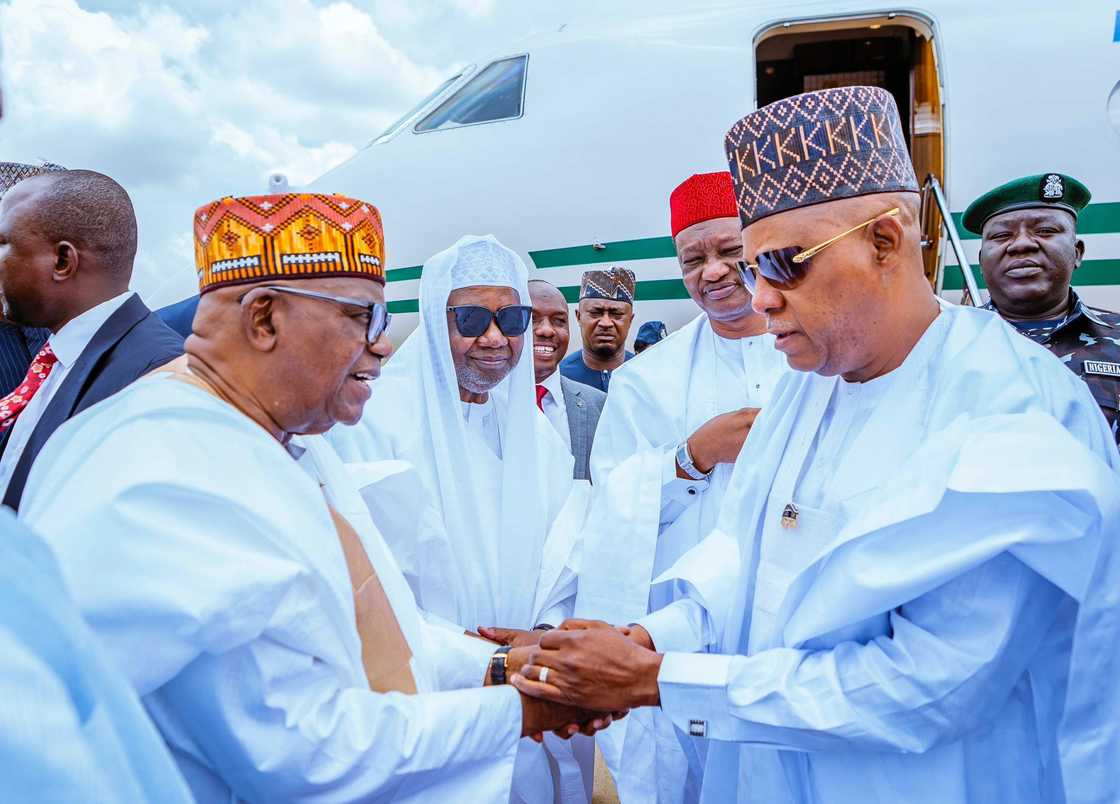 Shettima ya halarci daurin auren dan Namadi Sambo