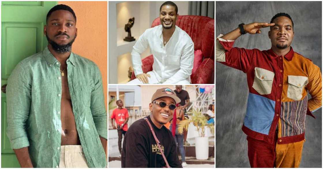 Handsome Nollywood actors.