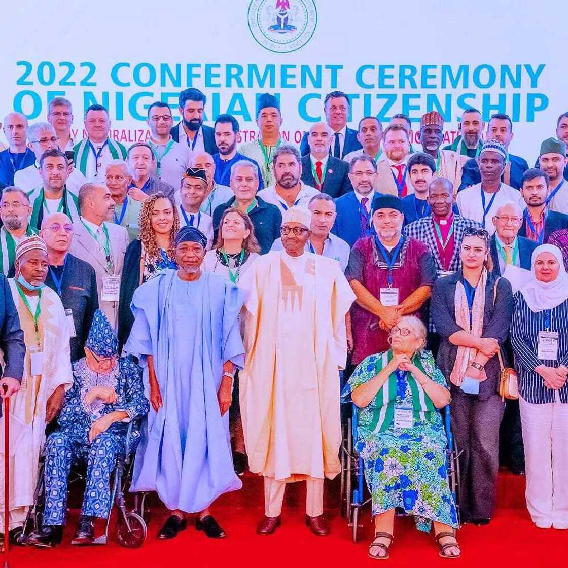 Buhari confers citizenship to 285 Foreigners