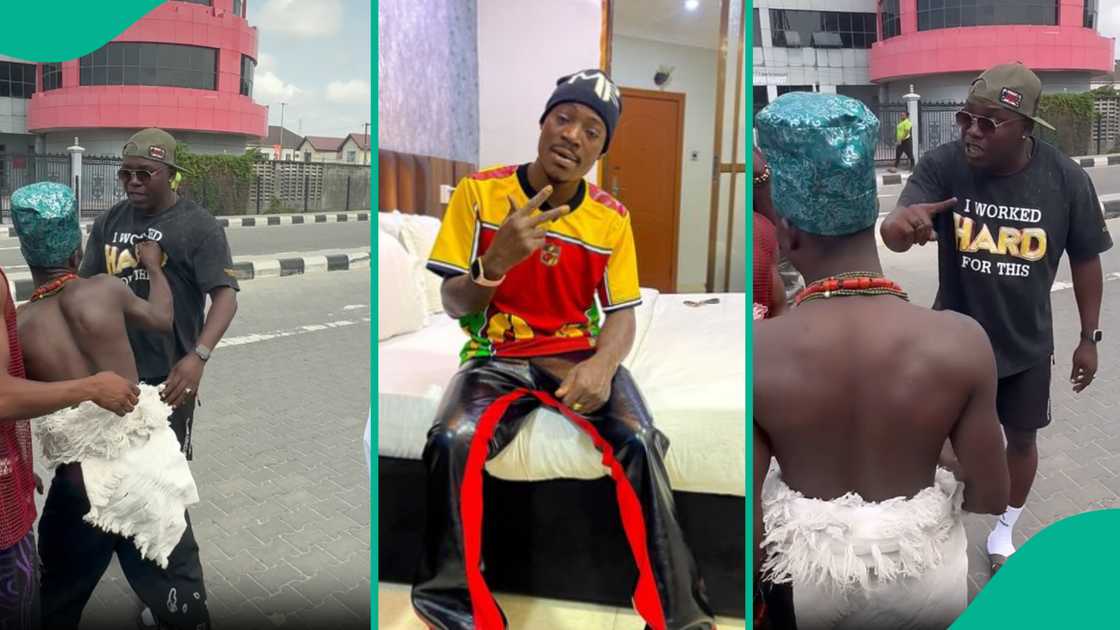 DJ Chicken reportedly bashes Mr Hyenana's car. DJ Chicken reportedly bashes Mr Hyenana's car.