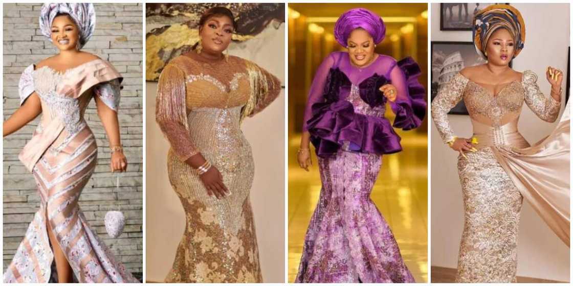 Photos of Nigerian actresses.