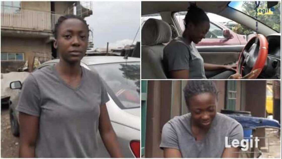 Bani da N5k na biyan JAMB, shi yasa na koma tuka 'Taxi', inji budurwa mai shekaru 22