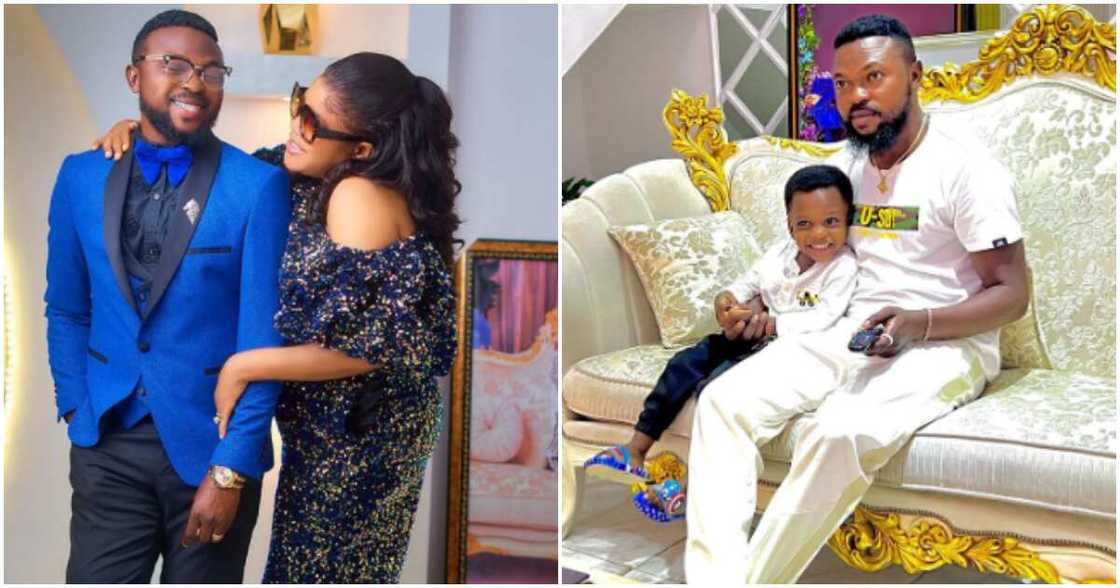 Actress Toyin Abraham and her family Actress Toyin Abraham and her family