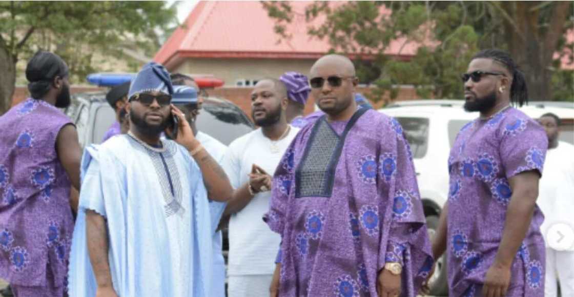 Davido sighted in public Davido sighted in public