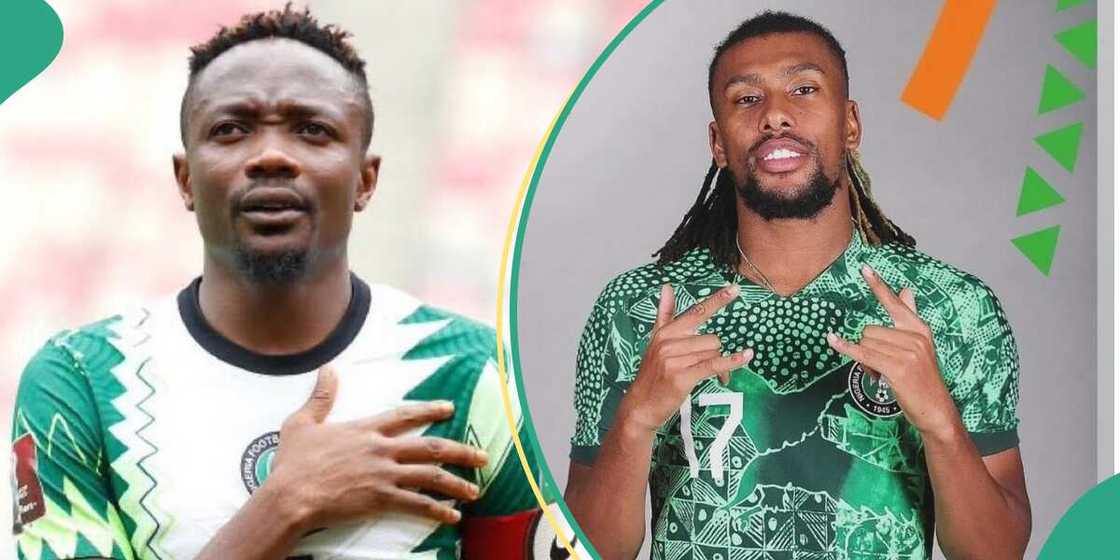 Ahmed Musa reacts after fans trolled Iwobi.