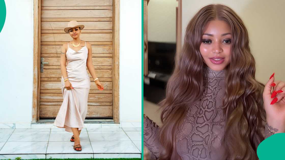 Woman shares why she would not congratulate Regina Daniels for buying house, many react