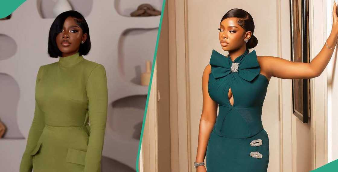 Diane Russet looks gorgeous in her attires Diane Russet looks gorgeous in her attires