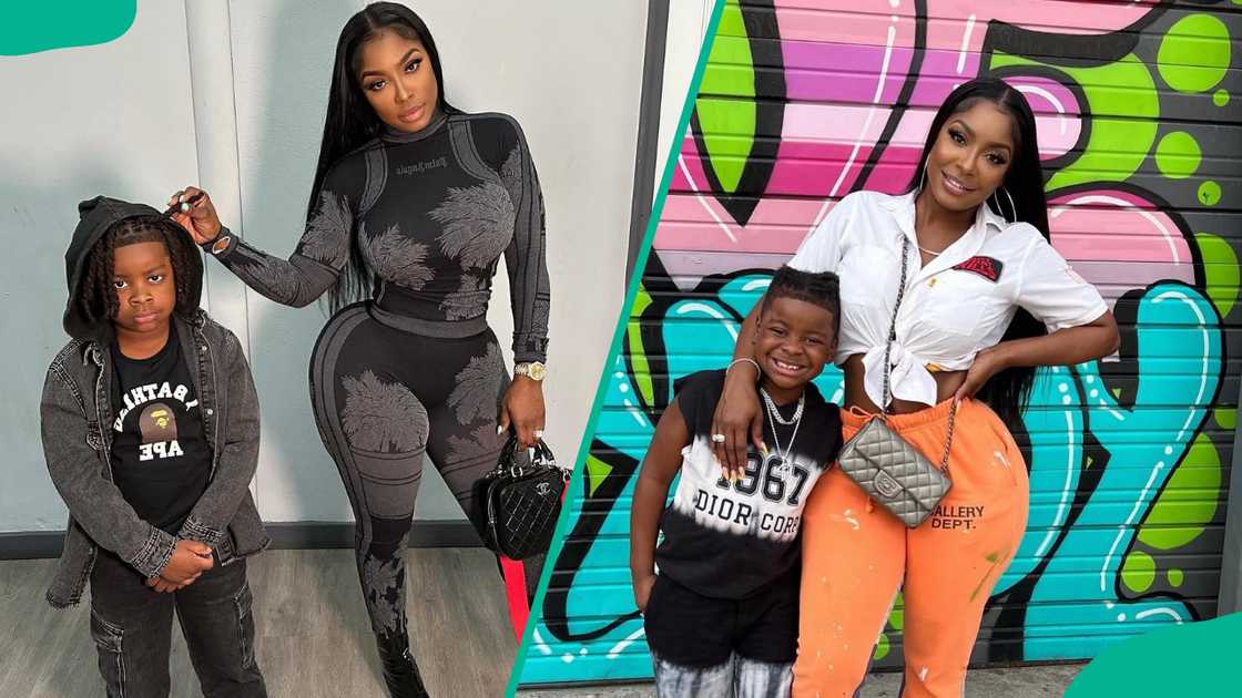 Jason Armani and his mum Ayesha Howard Jason Armani and his mum Ayesha Howard
